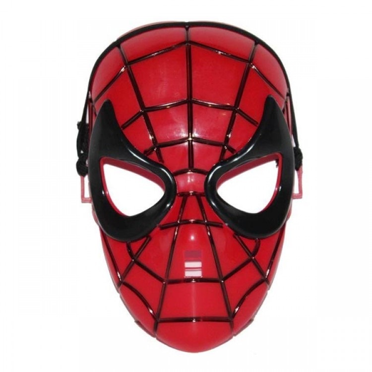Spiderman Örümcek Adam Plastik Maske - 1 Adet