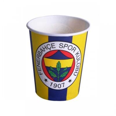 Fenerbahçe Temalı Karton Bardak 8 Adet