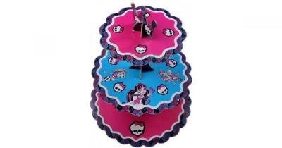 Monster High Temalı Kek Standı