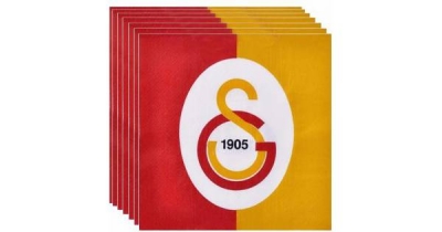 Galatasaray Temalı Peçete 16 li Paket