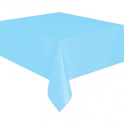 Plastik Masa Örtüsü - Mavi