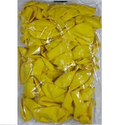 Sarı Metalik Sedefli Lateks Balon 100 Adet