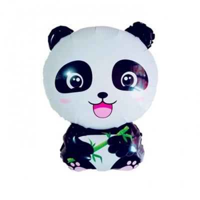 Sevimli Panda Temalı Folyo Balon