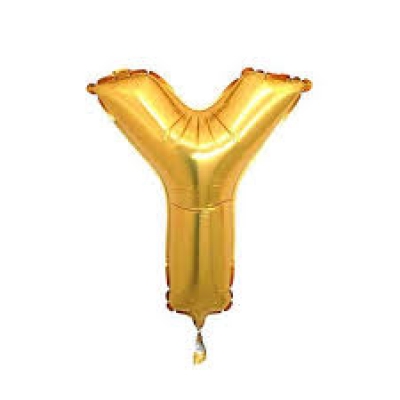 Y Harf Gold Folyo Balon 76cm